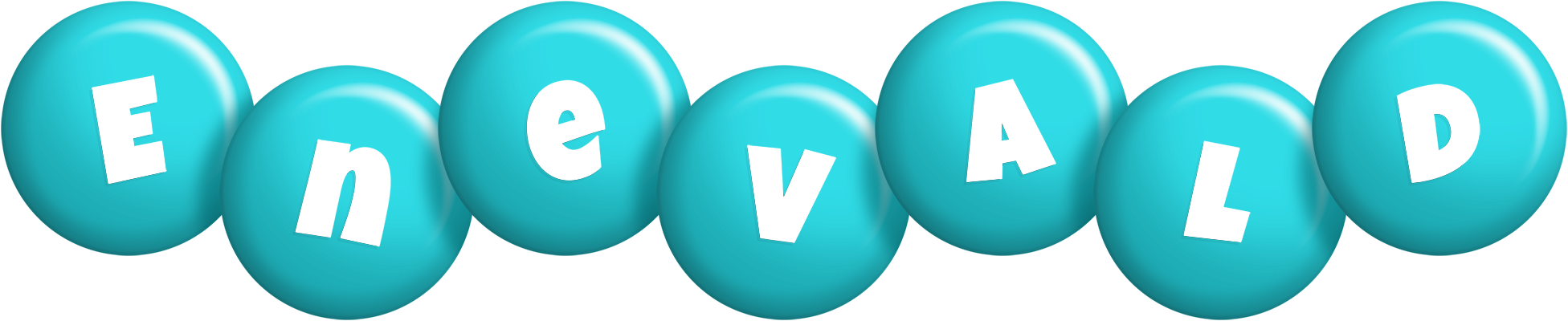 Enevald candy-azur logo