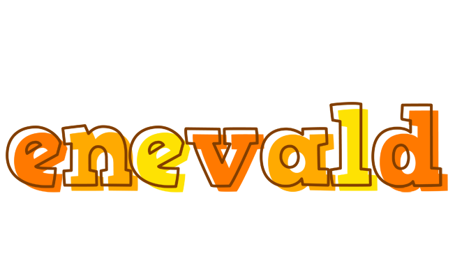 Enevald desert logo