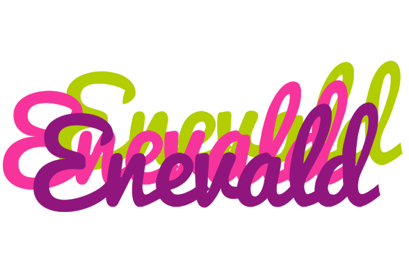 Enevald flowers logo