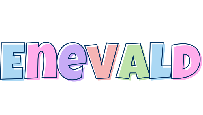 Enevald pastel logo