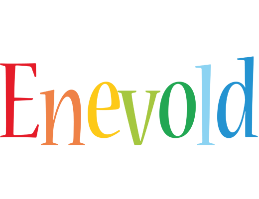 Enevold birthday logo