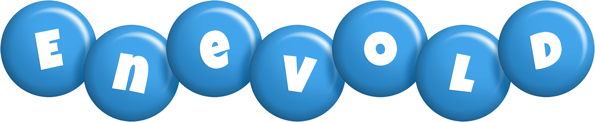 Enevold candy-blue logo