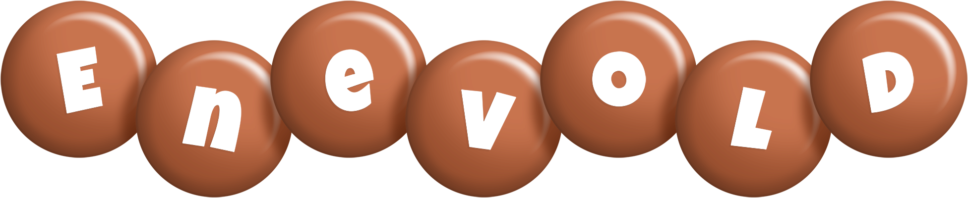 Enevold candy-brown logo