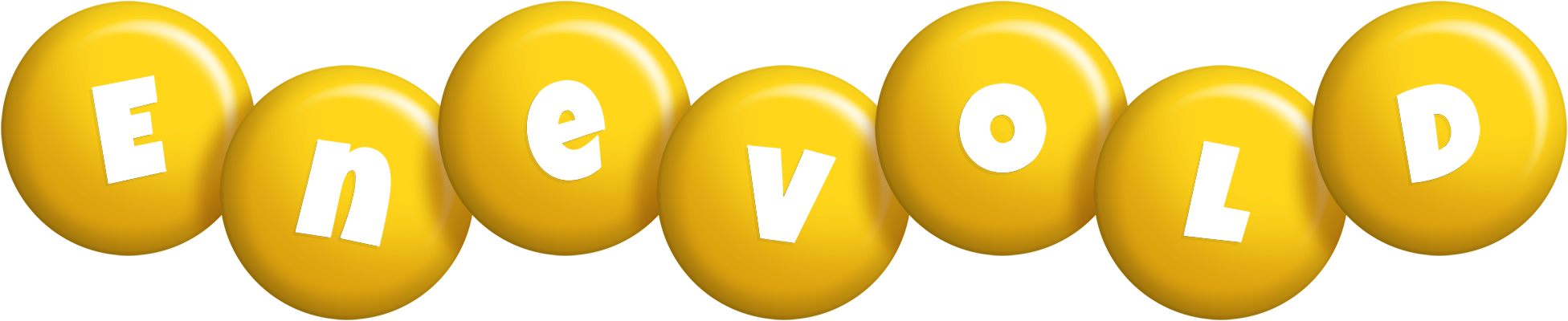 Enevold candy-yellow logo