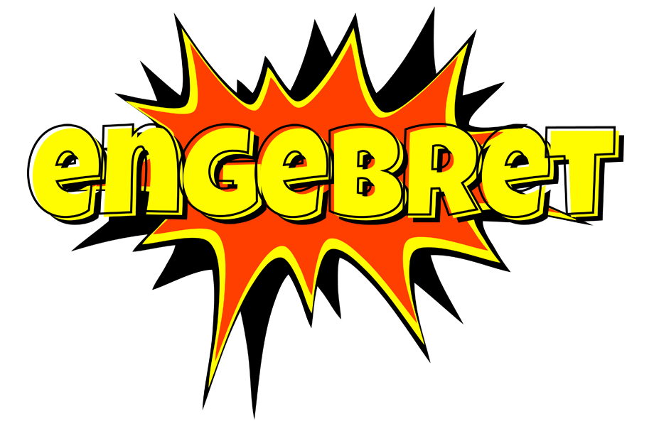 Engebret bazinga logo