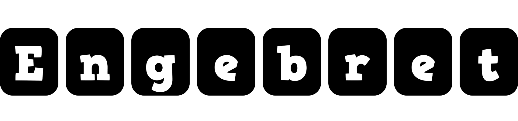 Engebret box logo