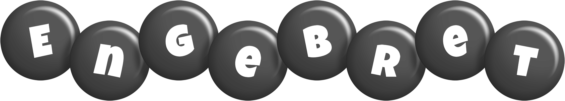 Engebret candy-black logo