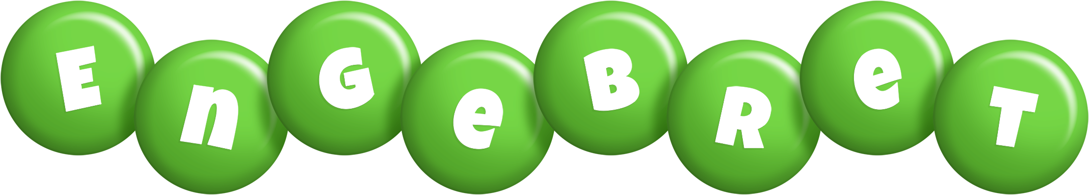 Engebret candy-green logo