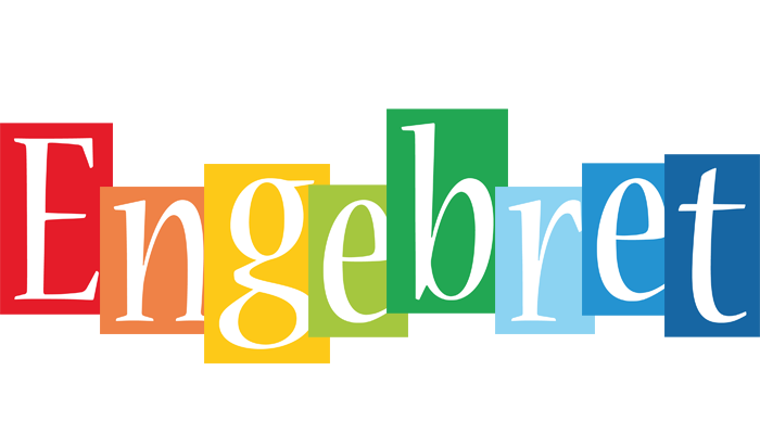 Engebret colors logo