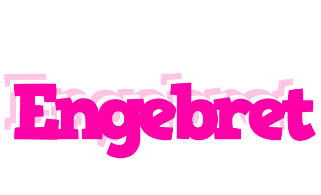 Engebret dancing logo