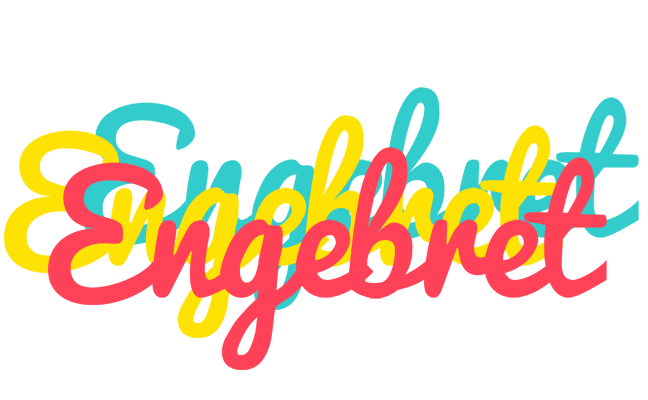 Engebret disco logo