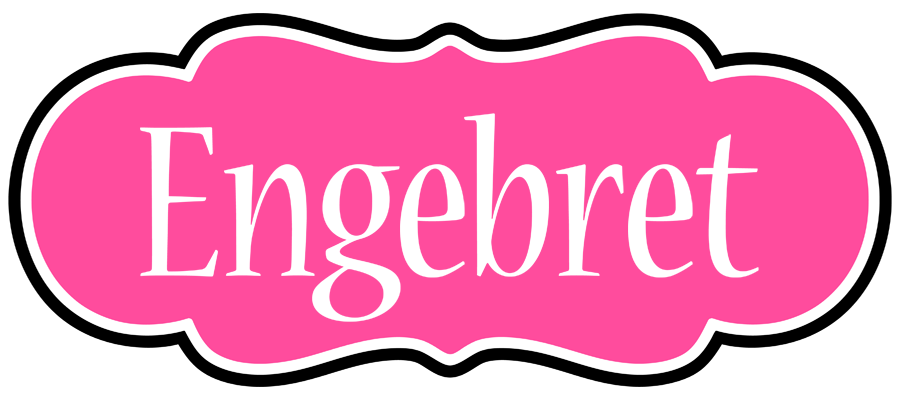 Engebret invitation logo