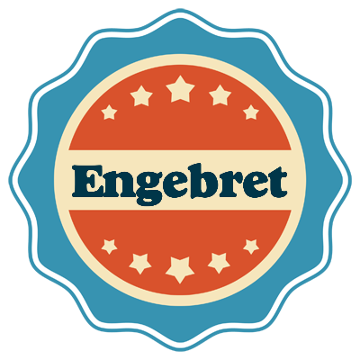 Engebret labels logo