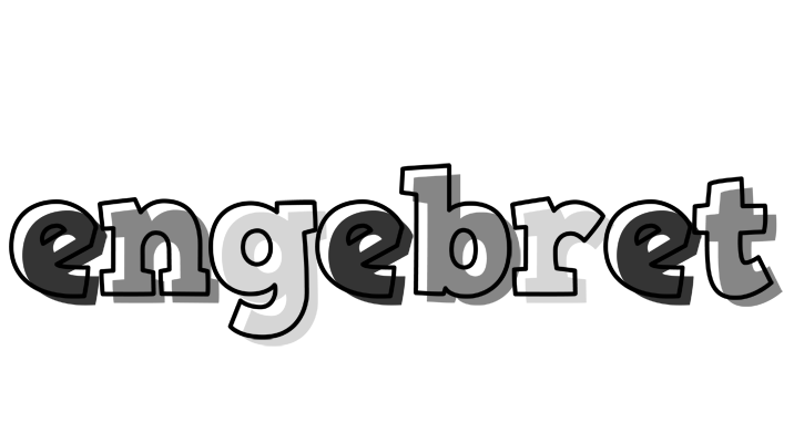 Engebret night logo