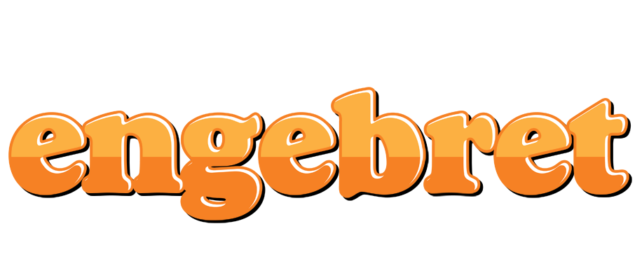 Engebret orange logo