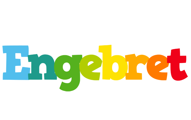 Engebret rainbows logo
