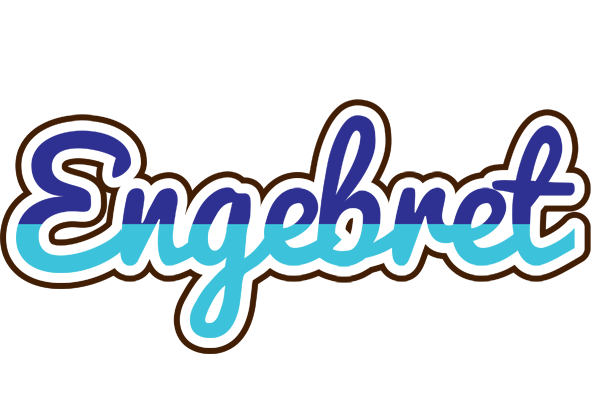 Engebret raining logo