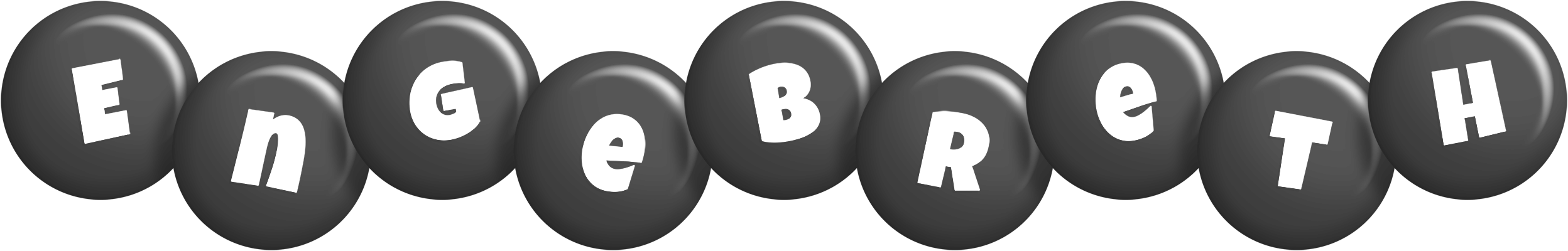 Engebreth candy-black logo