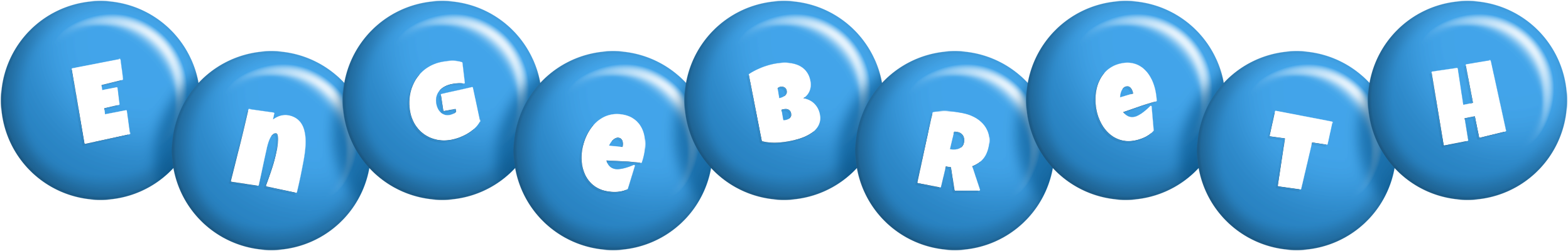 Engebreth candy-blue logo