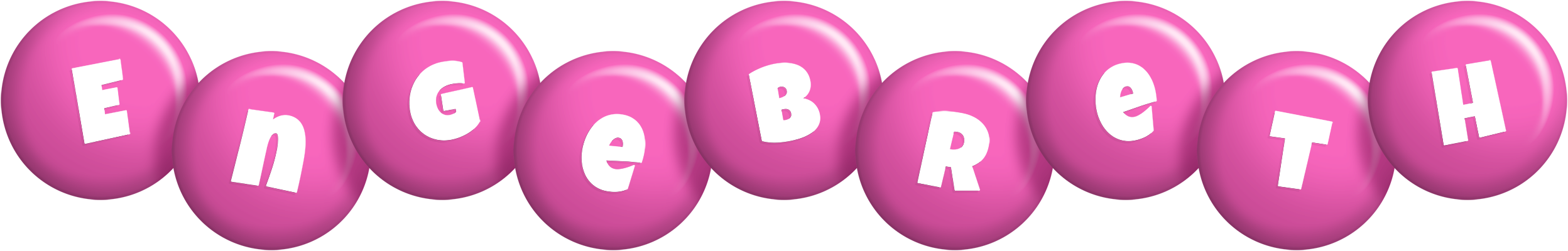 Engebreth candy-pink logo