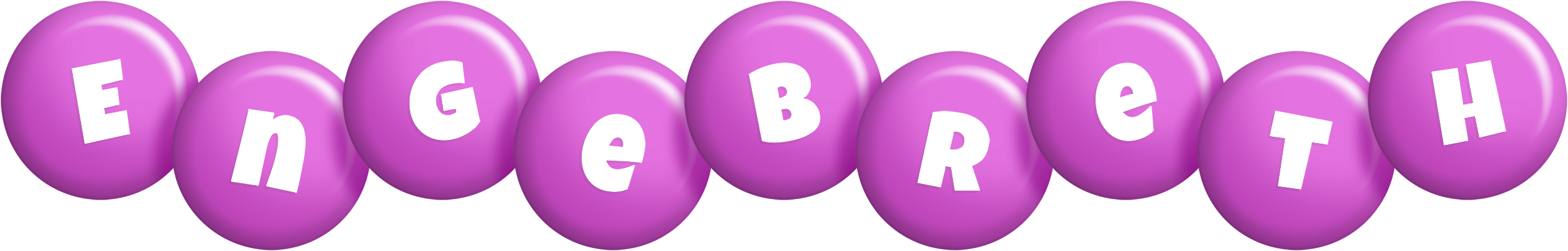 Engebreth candy-purple logo