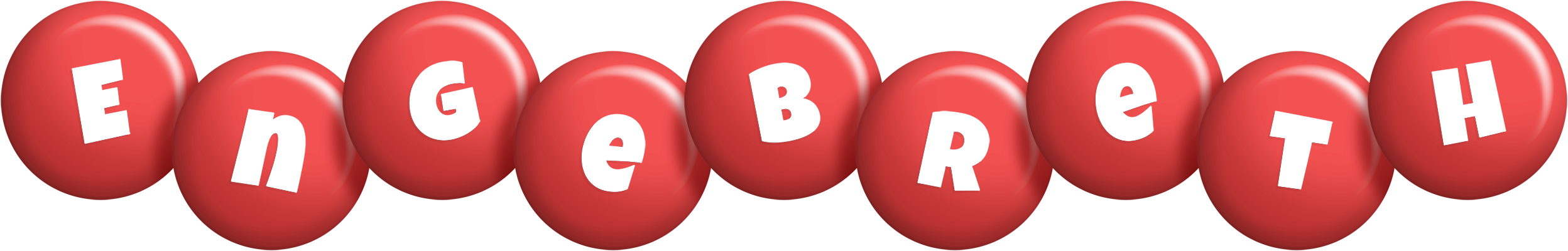 Engebreth candy-red logo