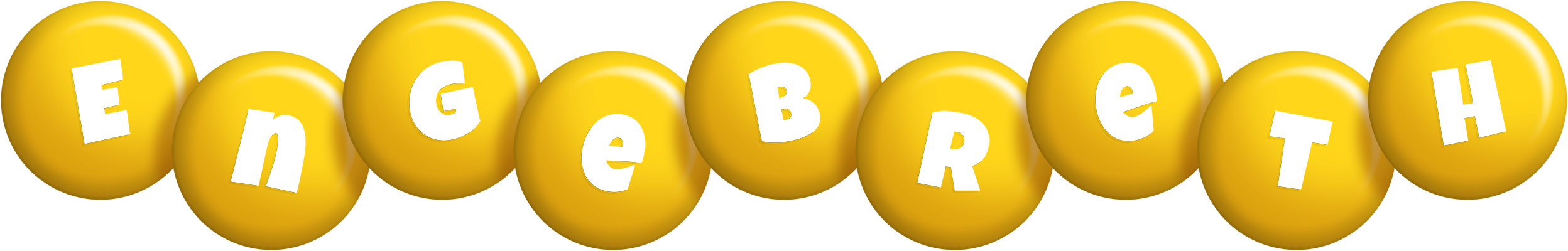 Engebreth candy-yellow logo
