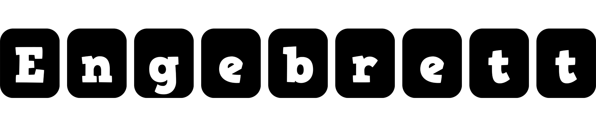 Engebrett box logo