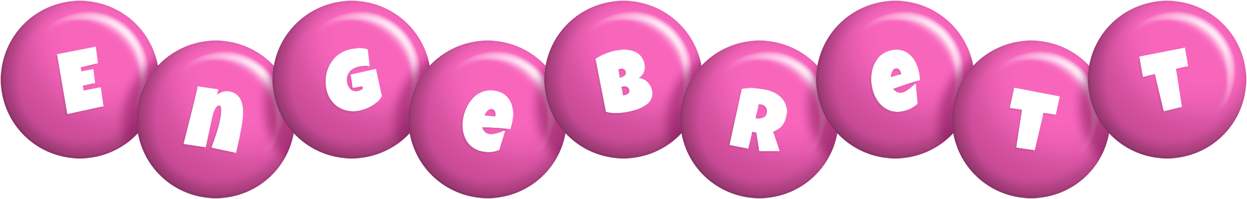 Engebrett candy-pink logo