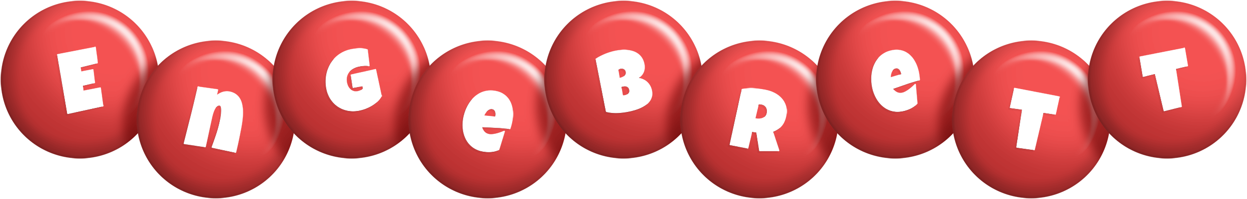 Engebrett candy-red logo