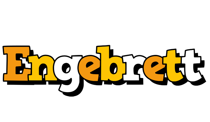 Engebrett cartoon logo