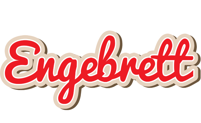 Engebrett chocolate logo