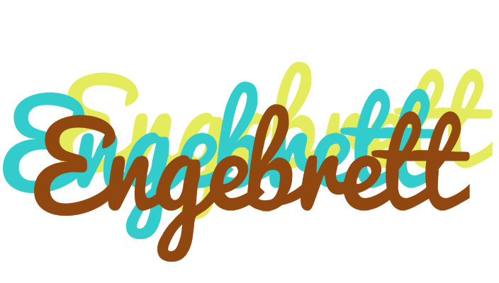 Engebrett cupcake logo
