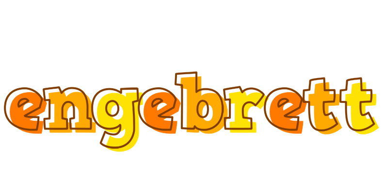 Engebrett desert logo