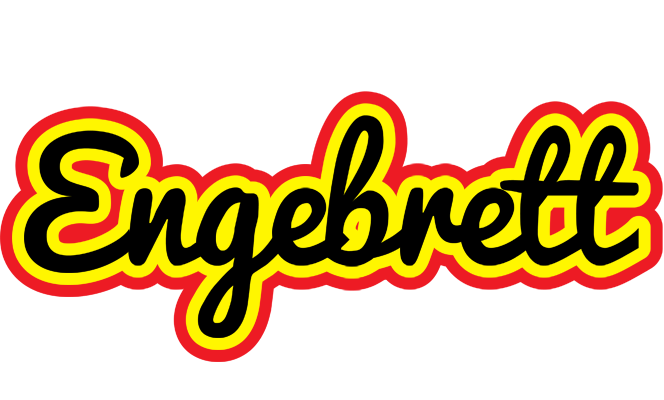 Engebrett flaming logo
