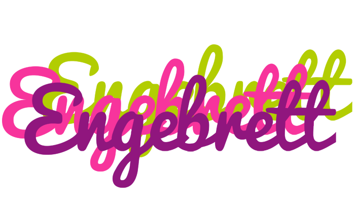 Engebrett flowers logo