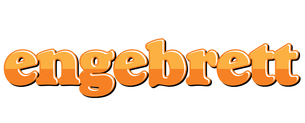 Engebrett orange logo