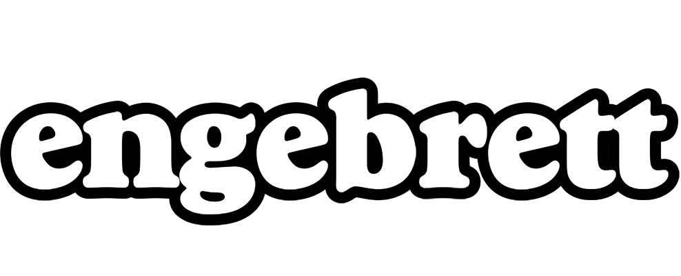 Engebrett panda logo