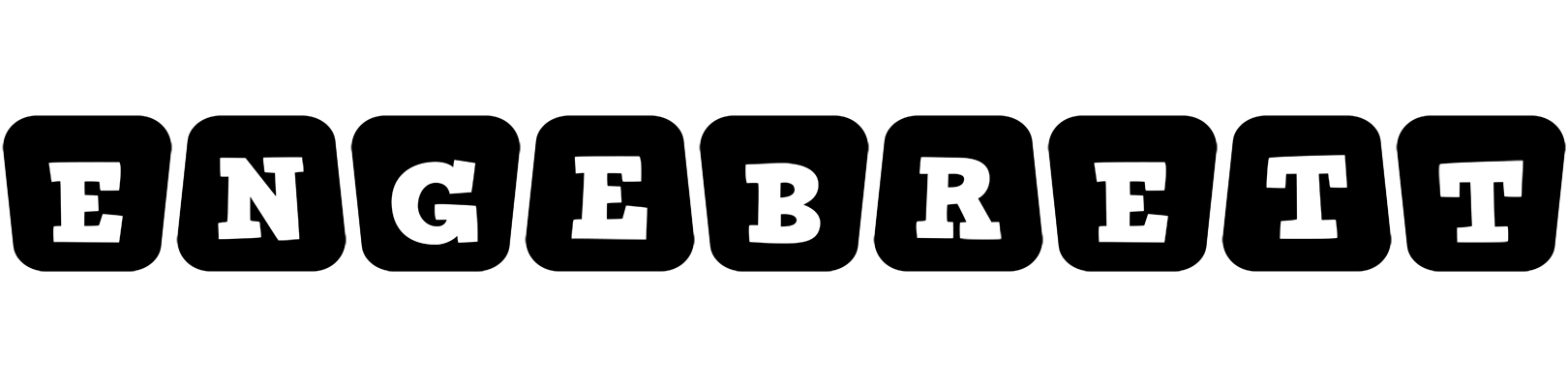 Engebrett racing logo