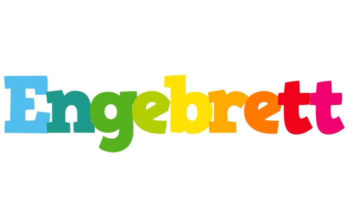 Engebrett rainbows logo
