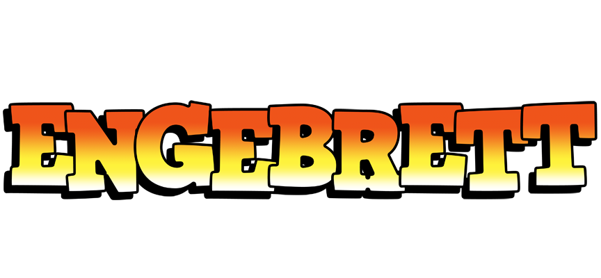 Engebrett sunset logo
