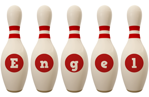 Engel bowling-pin logo