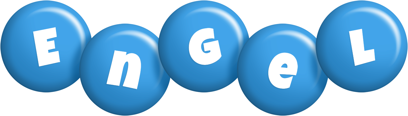 Engel candy-blue logo