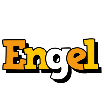 Engel cartoon logo