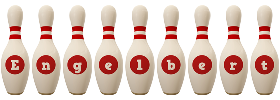 Engelbert bowling-pin logo