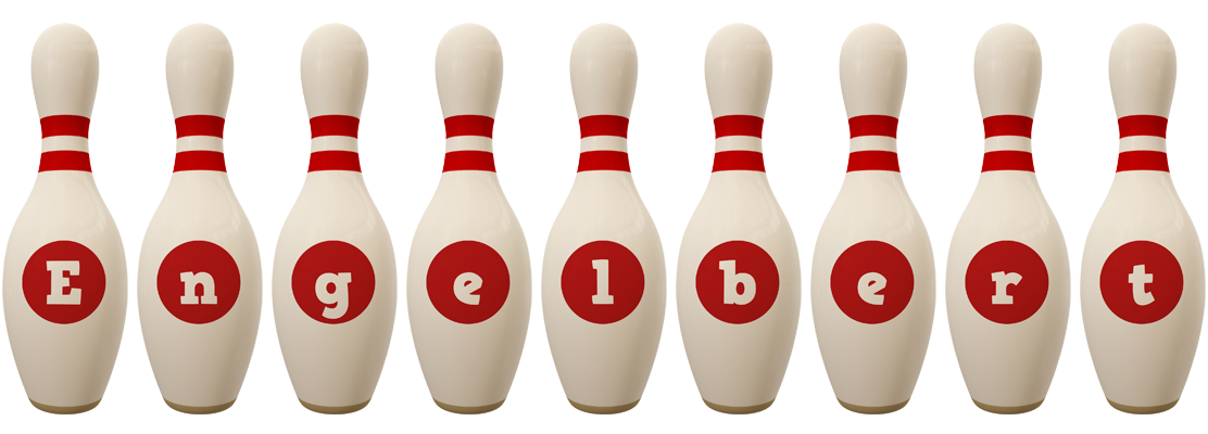 Engelbert bowling-pin logo