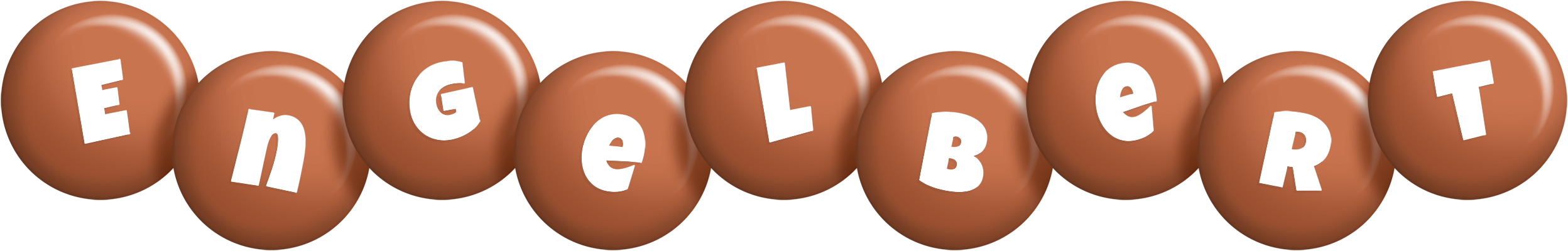 Engelbert candy-brown logo