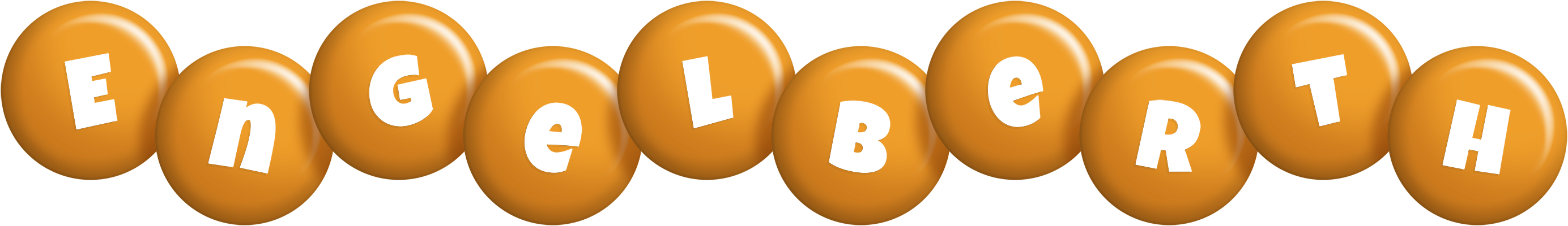 Engelberth candy-orange logo