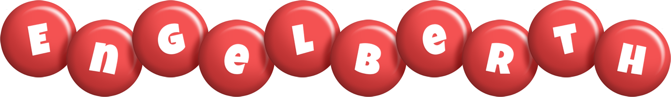 Engelberth candy-red logo