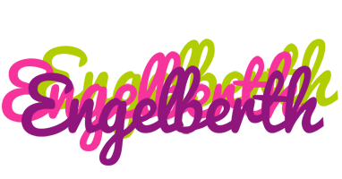 Engelberth flowers logo